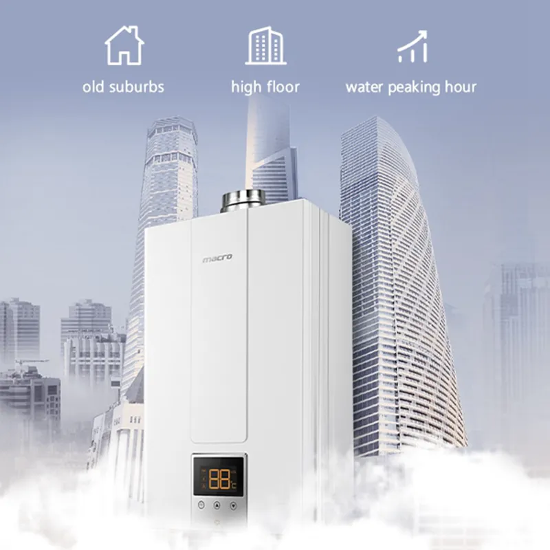 Support low water pressure starting, friendly to high floor residence