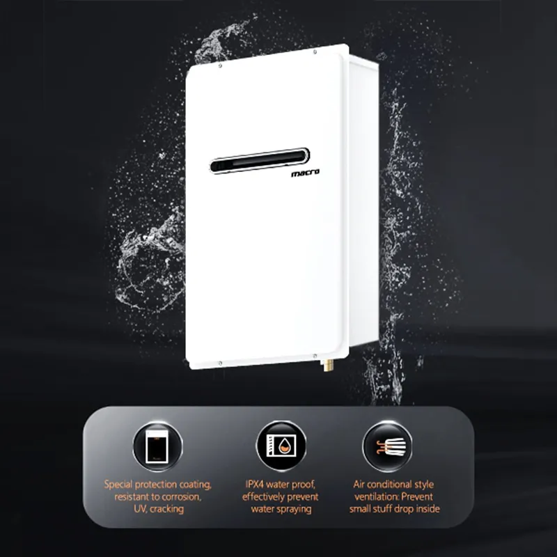 Special design for outdoor mounting