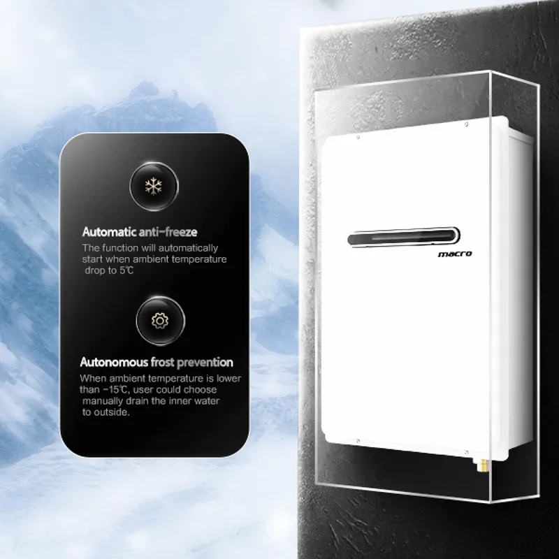 Manual and automatic anti-freeze protection