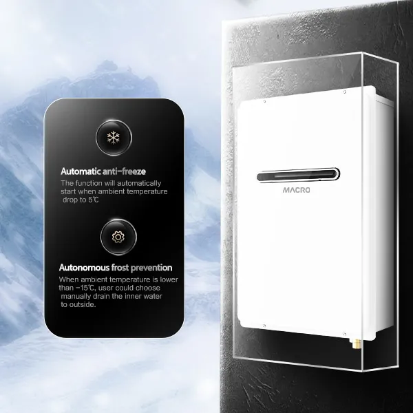 Manual and automatic anti-freeze protection